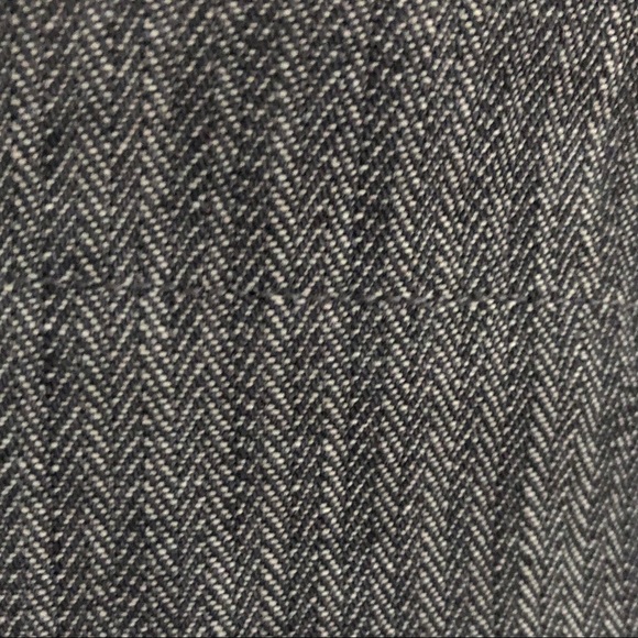 3x1 NYC Structured Zip Back Grey Cotton Crop Top - Picture 6 of 8